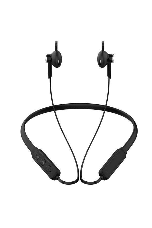 CELEBRAT earphones A16 με μαγνήτη, Bluetooth, 14.2mm, 130mAh, μαύρα