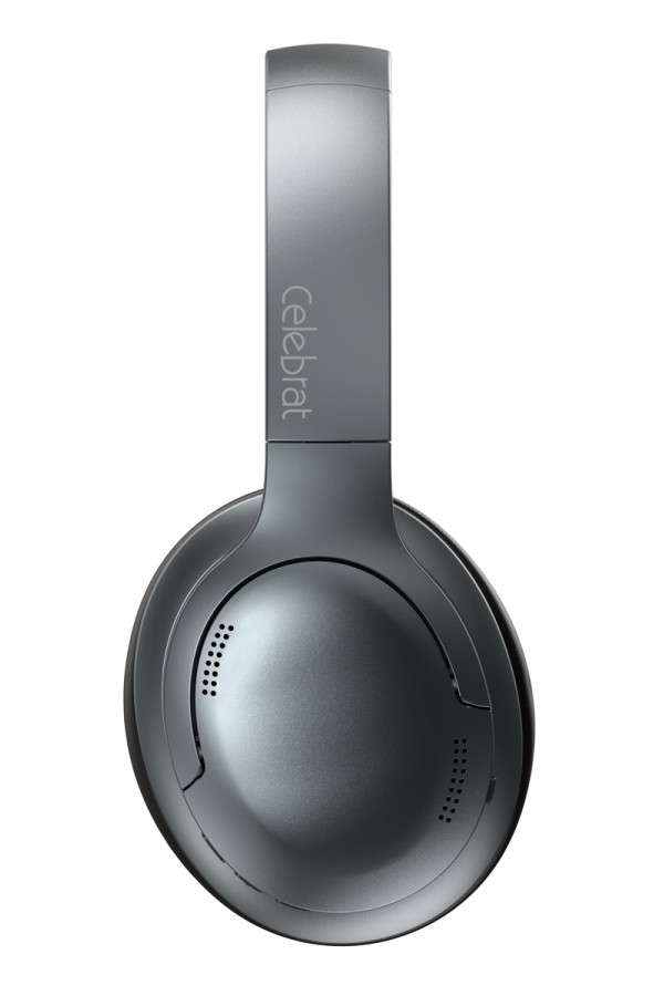 CELEBRAT headphones A33, ασύρματα & ενσύρματα, ANC, 40mm, 300mAh, μαύρα