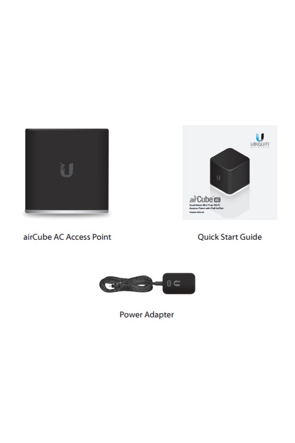 UBIQUITI Wi–Fi Access Point airCube AC ACB-AC, dual band 802.11ac