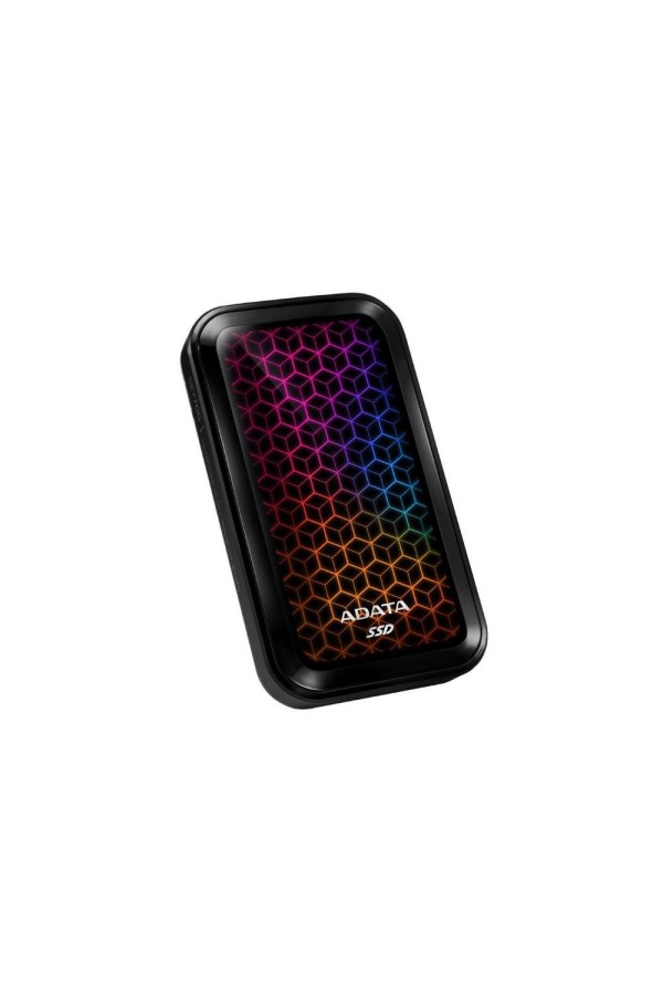 Adata SSD External Se770 1TB USB3.2-a/c RGB (ASE770G-1TU32G2-CBK) (ADAASE770G-1TU32G2-CBK)