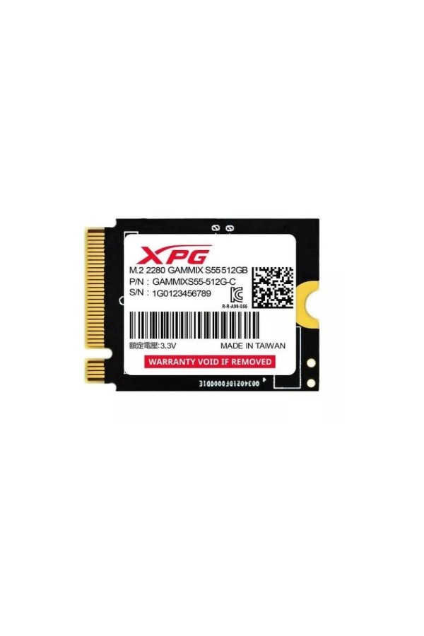 Adata SSD XPG Gammix S55 512g PCIe 4x4 5/3.8GB/s M223 (SGAMMIXS55-512G-C) (ADASGAMMIXS55-512G-C)