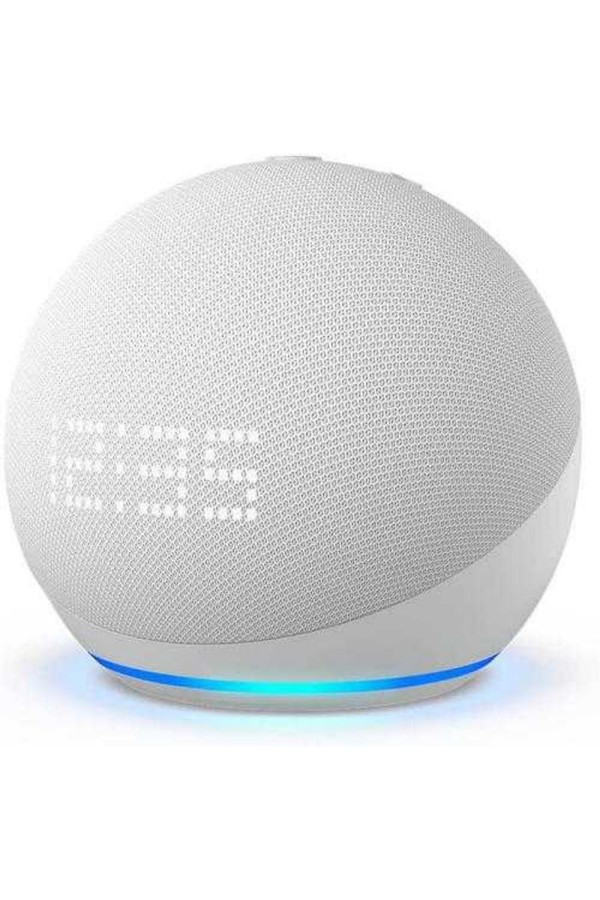 Amazon Echo Dot (5th Gen) with Clock Smart Hub Συμβατό με Alexa Λευκό (B09B95DTR4) (AMZB09B95DTR4)