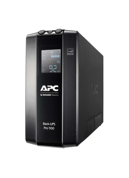 APC UPS Pro BR 900VA Back-Ups 6 Outlets, AVR, LCD Interface (BR900MI) (APCBR900MII)