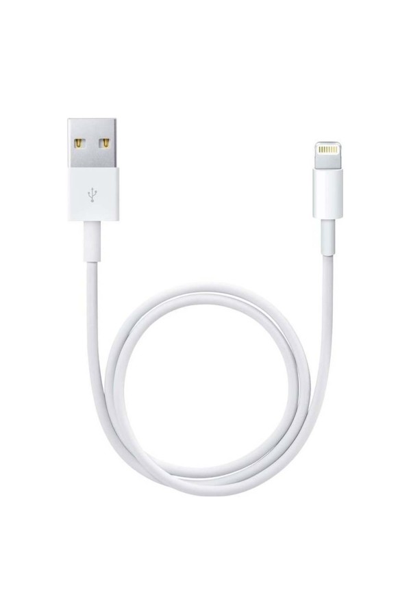 Apple Charge Cable USB to Lightning Λευκό 0.5m (ME291ZM/A) (APPME291ZM/A)