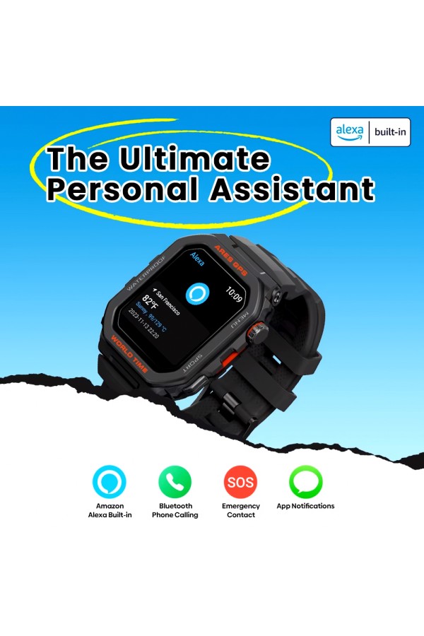 ZEBLAZE smartwatch Ares GPS, heart rate, 1.75