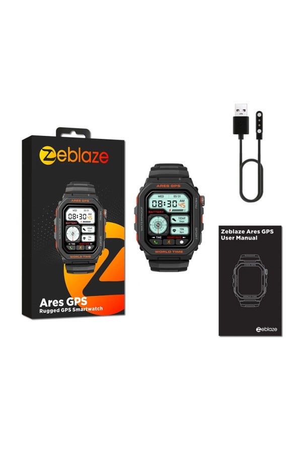 ZEBLAZE smartwatch Ares GPS, heart rate, 1.75