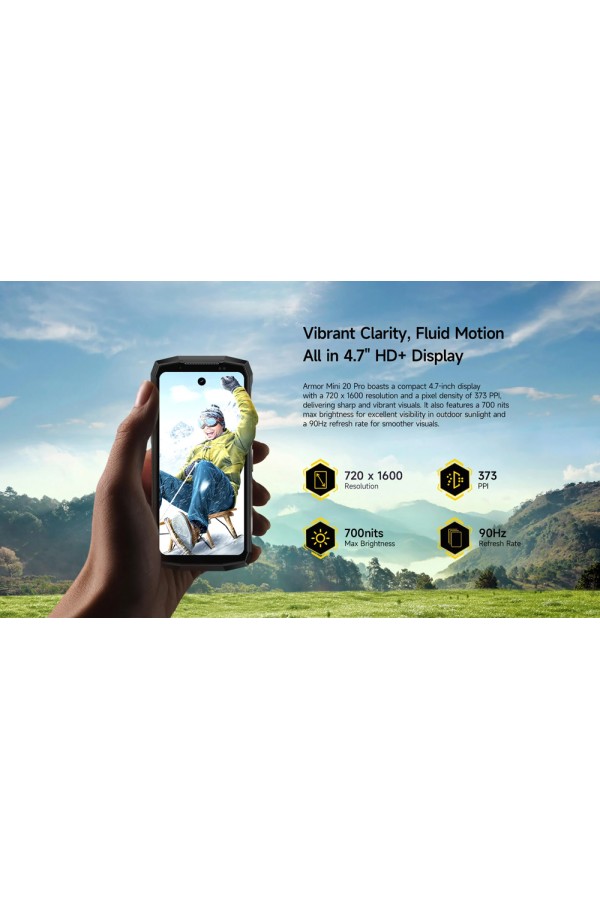 ULEFONE smartphone Armor Mini 20 Pro, 4.7