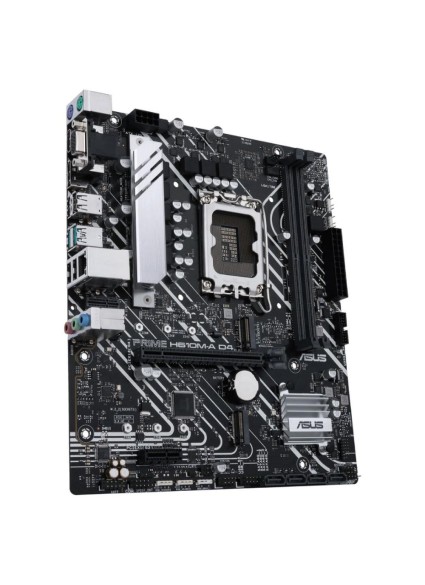 Asus Prime H610M-A D4-CSM Motherboard Micro ATX με Intel 1700 Socket (90MB19P0-M0EAYC) (ASU90MB19P0-M0EAYC)