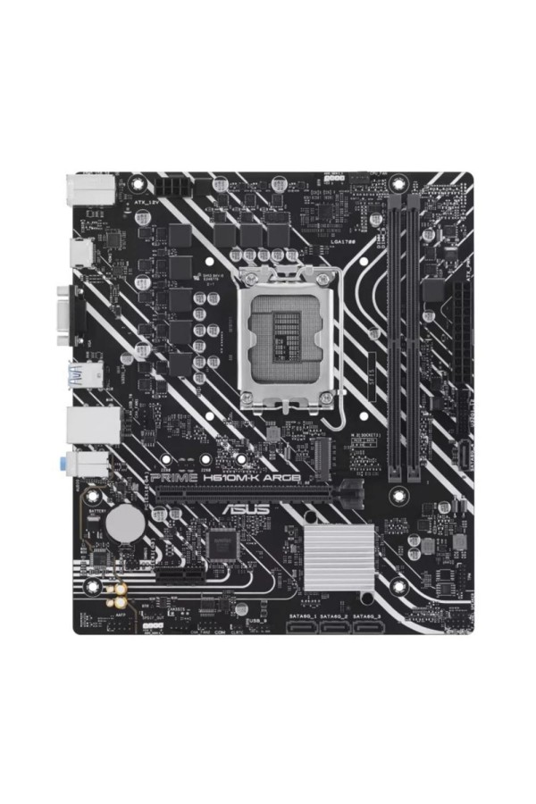 Asus Prime H610M-K Motherboard Micro ATX με Intel 1700 Socket (90MB1GA0-M0EAY0) (ASU90MB1GA0-M0EAY0)