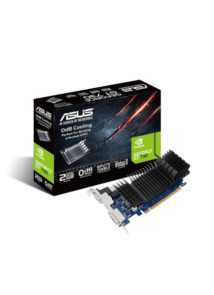 VGA ASUS GeForce GT 730 2GB GDDR5 low profile (90YV06N2-M0NA00) (ASU90YV06N2-M0NA00)