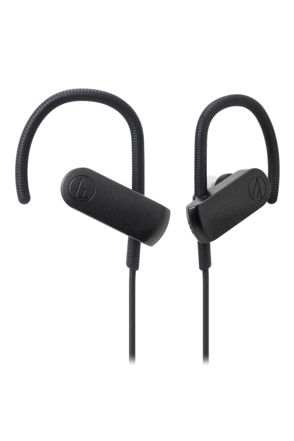 AUDIO-TECHNICA bluetooth earphones ATH-SPORT70BT, 9mm, μαύρα