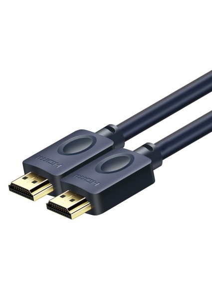 CABLETIME καλώδιο HDMI AV540-HE2G με Ethernet, 4K/60Hz, 18 Gbps, 1m, μπλε