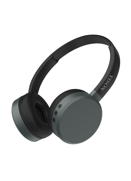 YISON headphones B5, ασύρματα & ενσύρματα, 40mm, 300mAh, μαύρα