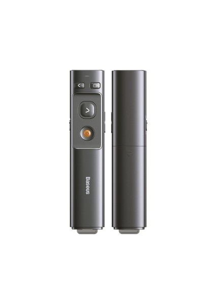 Baseus Orange Dot Multifunctionale Remote Control For Presentation, With a Laser Pointer (ACFYB-B0G)