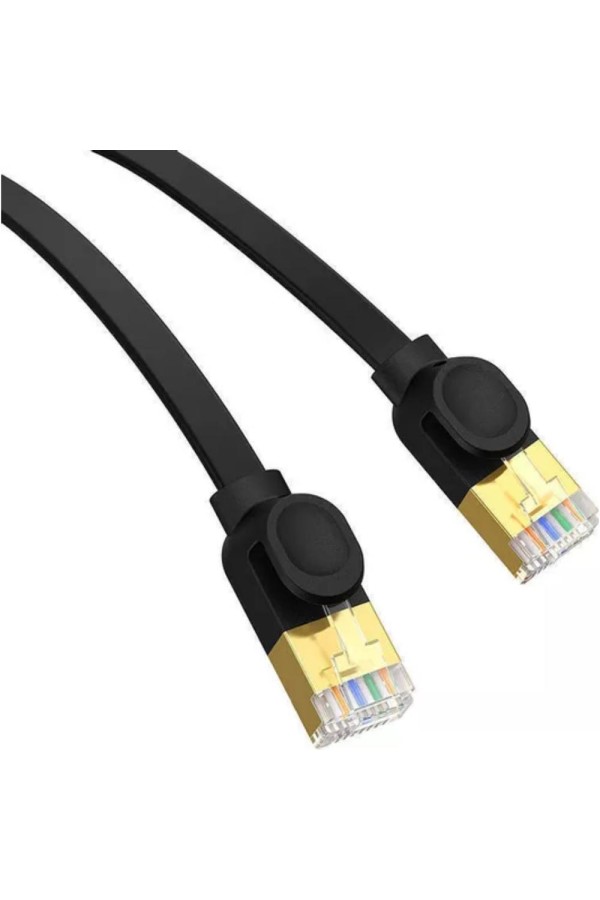 Baseus Καλώδιο Δικτύου Ethernet RJ45 CAT 7 10Gb 3m Μαύρο (B00133208111-04) (BASB00133208111-04)