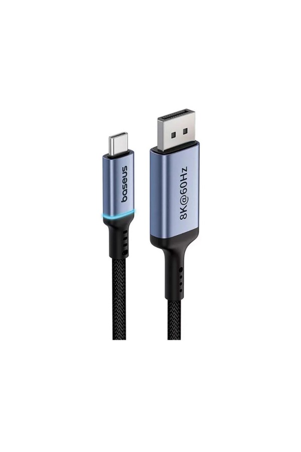 Baseus Καλώδιο USB-C σε DisplayPort 2m Μαύρο (B0063370D111-01) (BASB0063370D111-01)