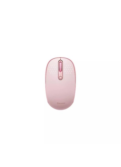 Baseus Wireless mouse F01B Tri-mode  2.4G BT5.0 1600 DPI (pink) (B01055503413-00) (BASB01055503413-00)