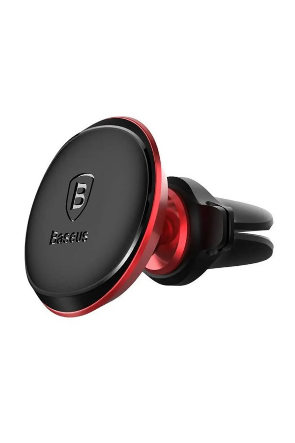 Baseus Car Mount Holder Magnetic Air Vent Red Os (C40141201913-00) (BASC40141201913-00)