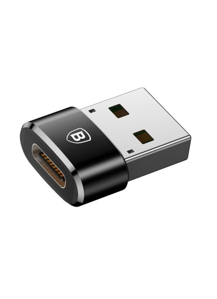 Baseus Μετατροπέας USB-A male σε USB-C female (CAAOTG-01) (BASCAAOTG01)