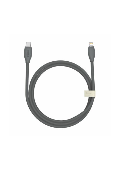 Baseus Type C - Lightning Jelly Liquid Silica Gel cable 20W 1.2m Black (CAGD020001) (BASCAGD020001)