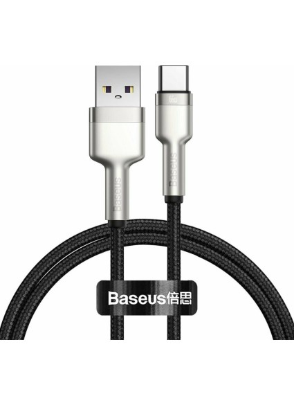 Baseus USB cable for USB-C Cafule, 66W, 1m (black) (CAKF000101) (BASCAKF000101)