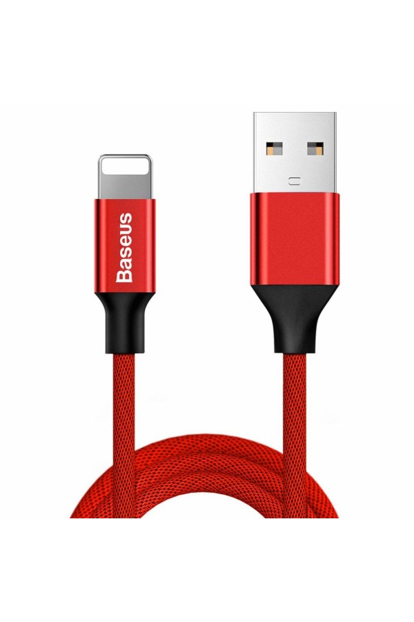 Baseus Yiven Lightning Cable 180 Cm 2a Red (CALYW-A09) (BASCALYW-A09)