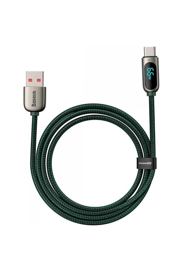 Baseus Display Cable USB to Type-C 66W 2m green (CASX020106) (BASCASX020106)
