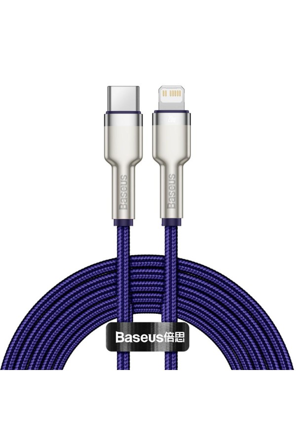 Baseus Cafule Series USB-C cable for Lightning 20W 2m purple (CATLJK-B05) (BASCATLJK-B05)