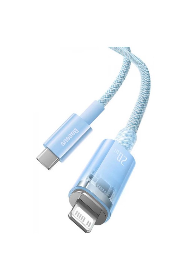Baseus Fast Charging cable  USB-C to Lightning  Explorer Series 1m 20W blue (CATS010203) (BASCATS010203)