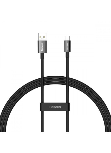 Baseus Superior Series Cable USB to USB-C 65W PD 1m black (CAYS000901) (BASCAYS000901)