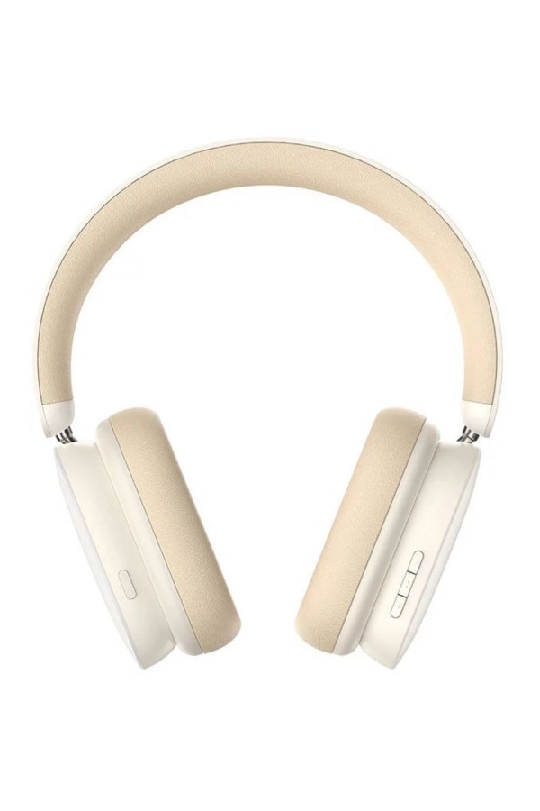 Baseus Bowie H1 Wireless headphones Bluetooth 5.2, ANC White (NGTW230202) (BASNGTW230202)