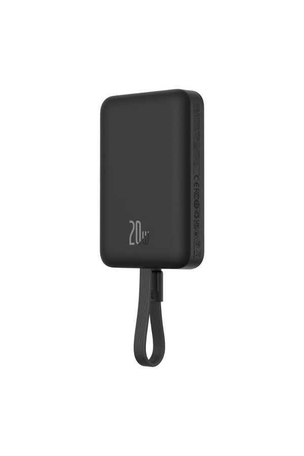 Baseus Powerbank Magnetic Mini 10000mAh USB-C 20W MagSafe Black (P10022109113-00) (BASP10022109113-00)