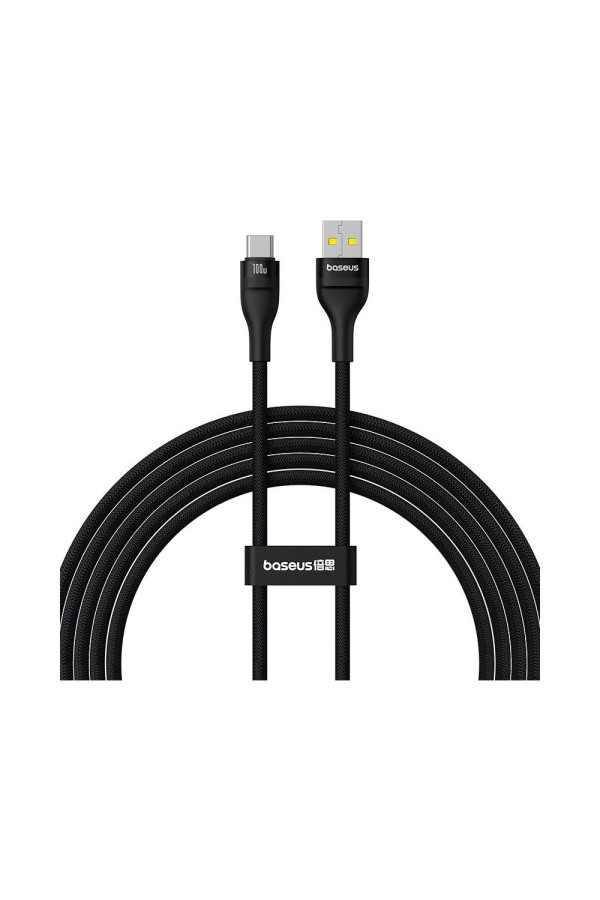 Baseus Charging Cable Flash 2 USB to USB-C 100W 2m Black (P10311804111-01) (BASP10311804111-01)