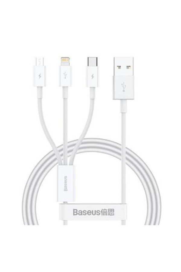 Baseus Superior Regular USB 2.0 to micro USB Cable Λευκό 1m (P10320105221-00) (BASP10320105221-00)