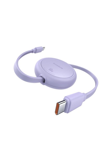 Baseus Free2Pull Mini USB-C to USB-C 60W USB Cable 1m Purple (P10364500511-01) (BASP10364500511-01)