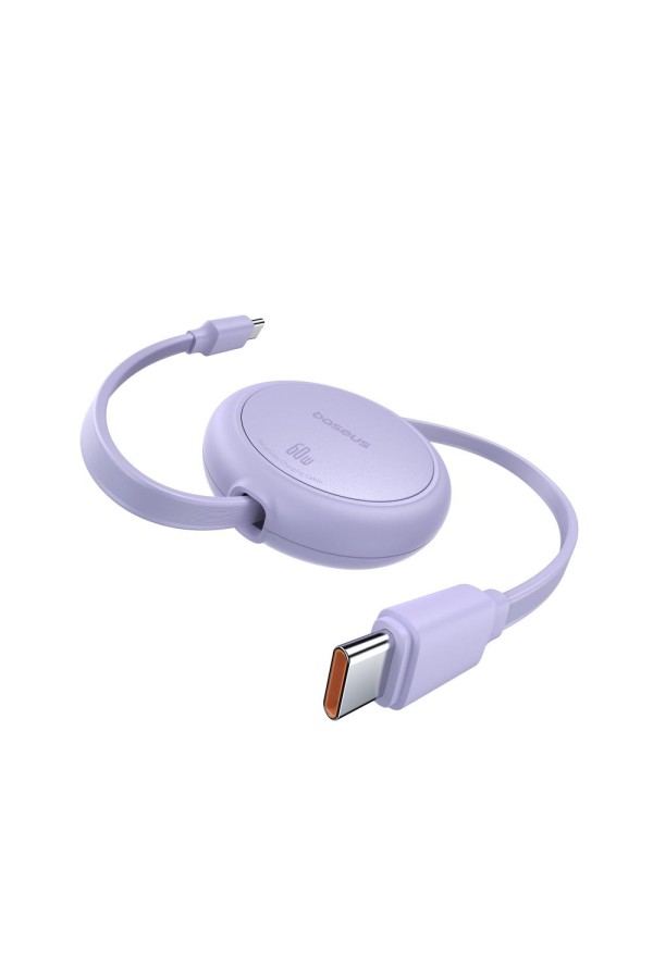 Baseus Free2Pull Mini USB-C to USB-C 60W USB Cable 1m Purple (P10364500511-01) (BASP10364500511-01)