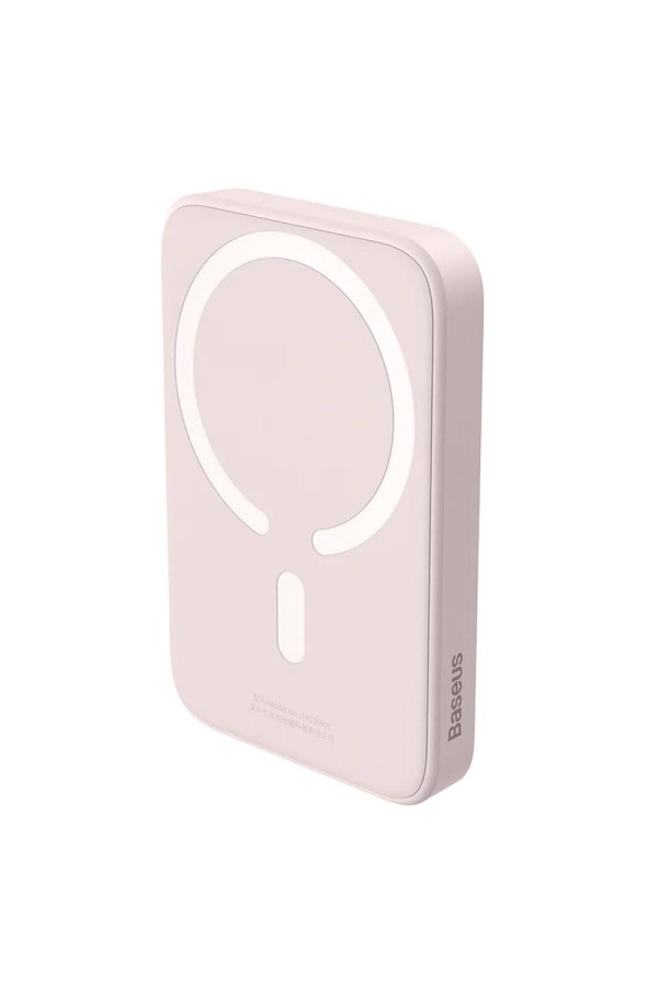 Baseus Powerbank Magnetic Mini 6000mAh, USB-C 20W MagSafe (pink) (PPCX130004) (BASPPCX130004)