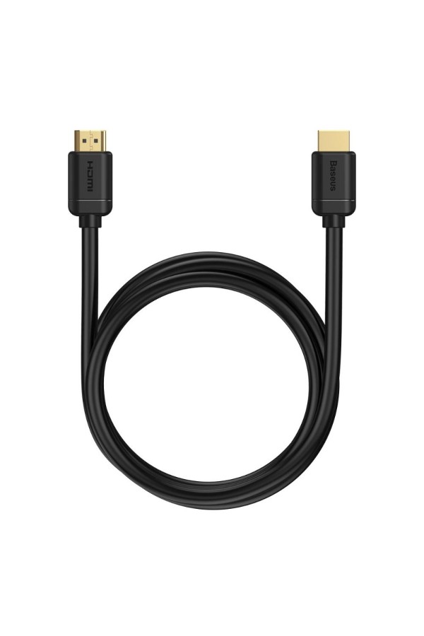 Baseus Καλώδιο HDMI 2.0 High Definition Series 4K 60Hz 1.5m Μαύρο (WKGQ030201) (BASWKGQ030201)