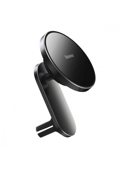 Baseus Car Mount with Magnet and Wireless Charging Big Energy Black (WXJN-01) (BASWXJN-01)