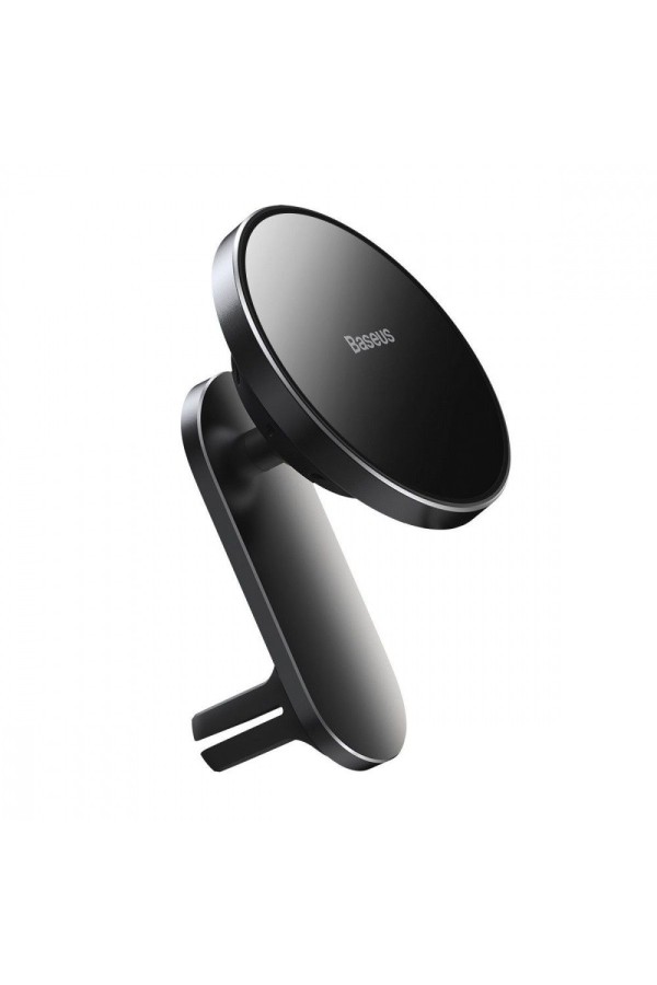 Baseus Car Mount with Magnet and Wireless Charging Big Energy Black (WXJN-01) (BASWXJN-01)