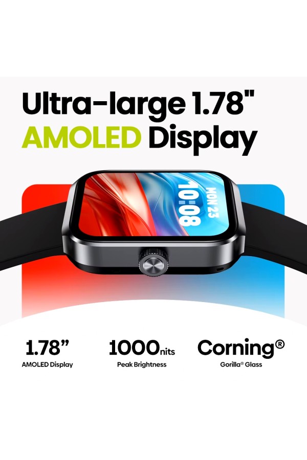 ZEBLAZE smartwatch Beyond 3 Plus, heart rate, 1.78