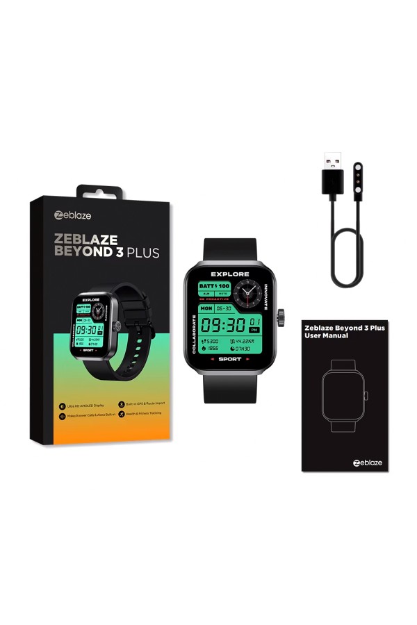 ZEBLAZE smartwatch Beyond 3 Plus, heart rate, 1.78