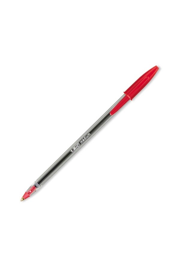 Στυλό Διαρκείας BIC Cristal 1.0 mm (Κόκκινο) (8373611) (BIC8373611R)
