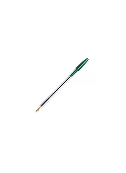 Στυλό Διαρκείας BIC Cristal 1.0 mm (Πράσινο) (8373621)