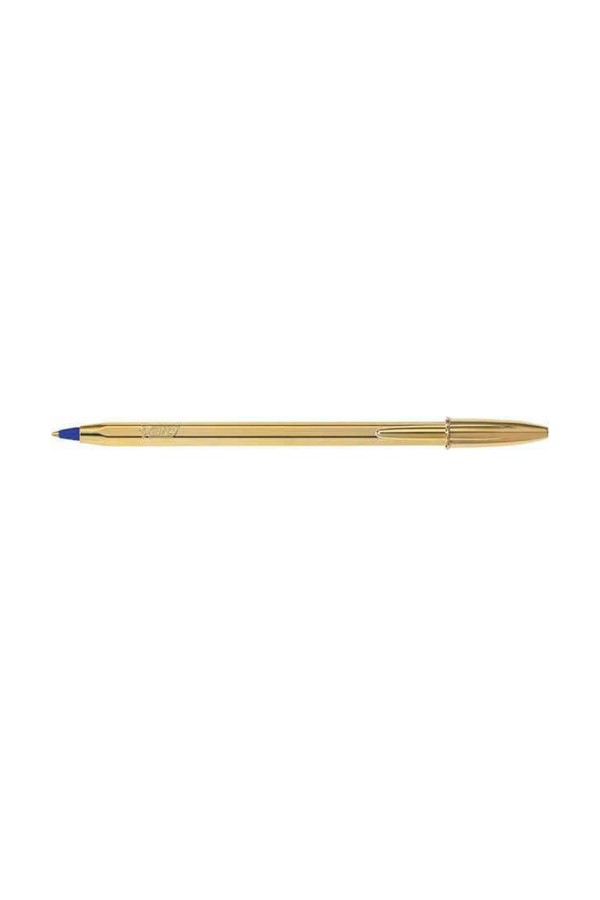Στυλό Διαρκείας BIC Ballpoint 1.0mm Cristal Original Shine Χρυσό (Μπλε) (9213401) (BIC9213401)