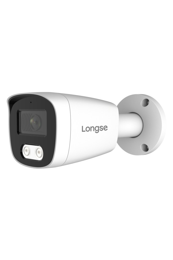 LONGSE IP κάμερα BMSCFG400 με μικρόφωνο, 2.8mm, 4MP, αδιάβροχη IP67, PoE