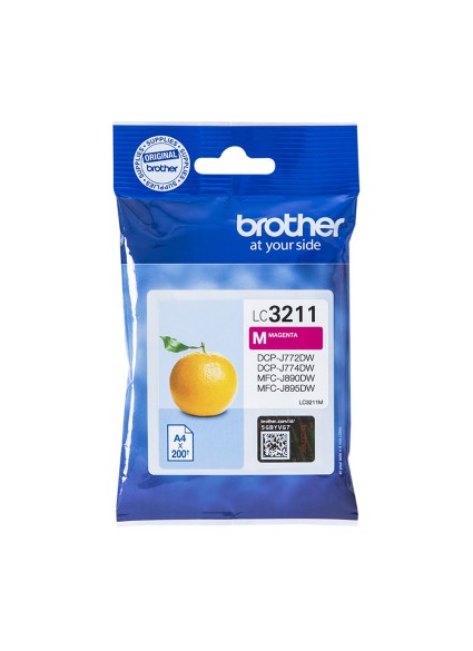 Brother Μελάνι Inkjet LC-3211M Magenta (LC-3211M) (BRO-LC-3211M)