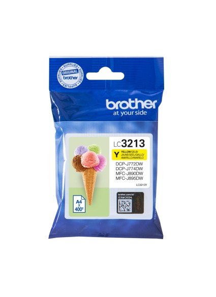 Brother Μελάνι Inkjet LC-3213Y Yellow (LC-3213Y) (BRO-LC-3213Y)