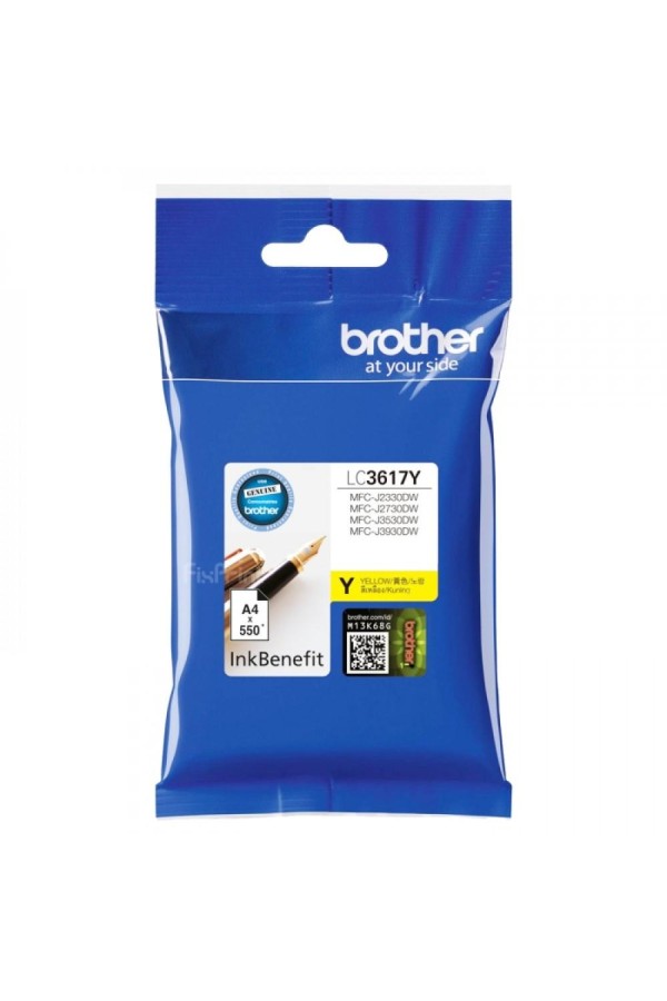 Brother Μελάνι Inkjet LC-3617Y Yellow (LC3617Y) (BRO-LC-3617Y)