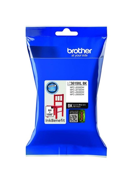 Brother Μελάνι Inkjet LC-3619XLBK Black (LC3619XLBK) (BRO-LC-3619XLBK)